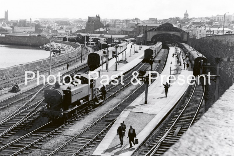 Steam Trains at Penzance Railway Station 1953