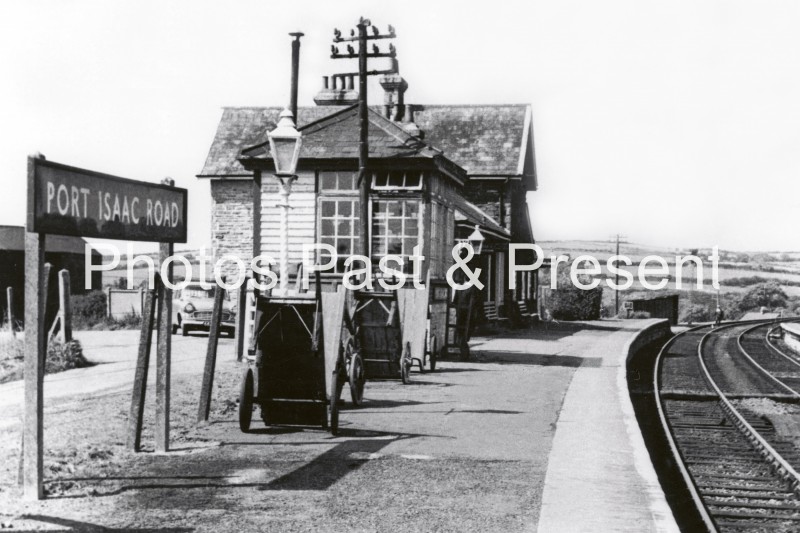 Port Isaac Road Railway Station Cornwall 1959