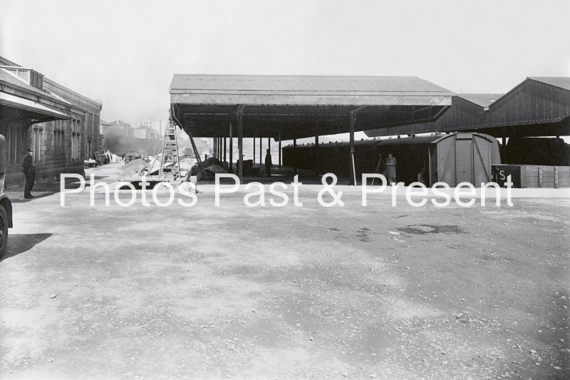 Penzance GWR Station Goods Platforms in 1939