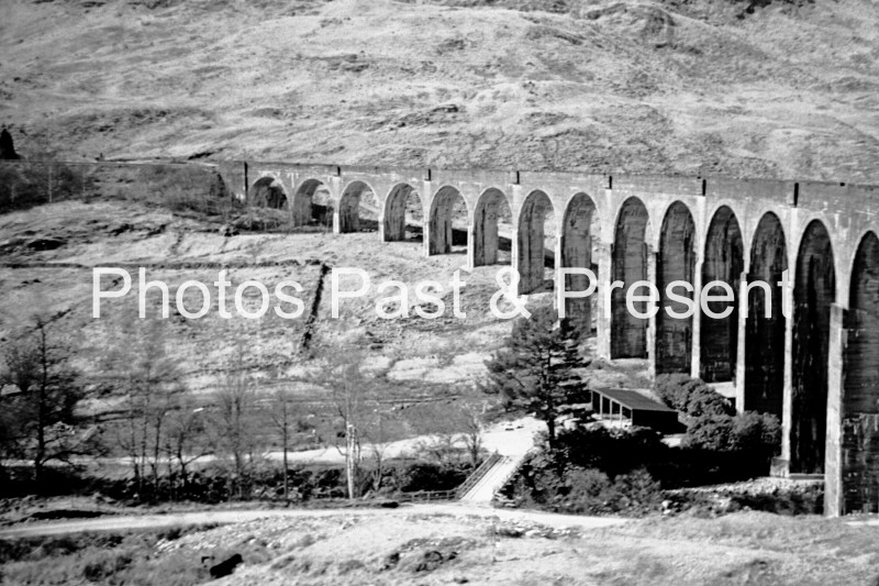 Scottish Highlands Railway Viaduct in 1966 - CS133X