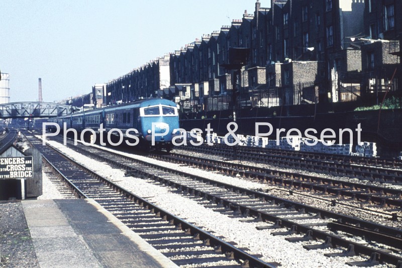 Diesel 251 Blue Pullman Railcar at Westbourne Park 1962