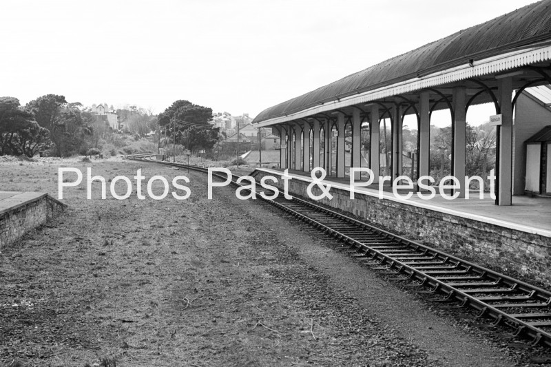 Falmouth Railway Station Cornwall in 1984 - MFBW014X