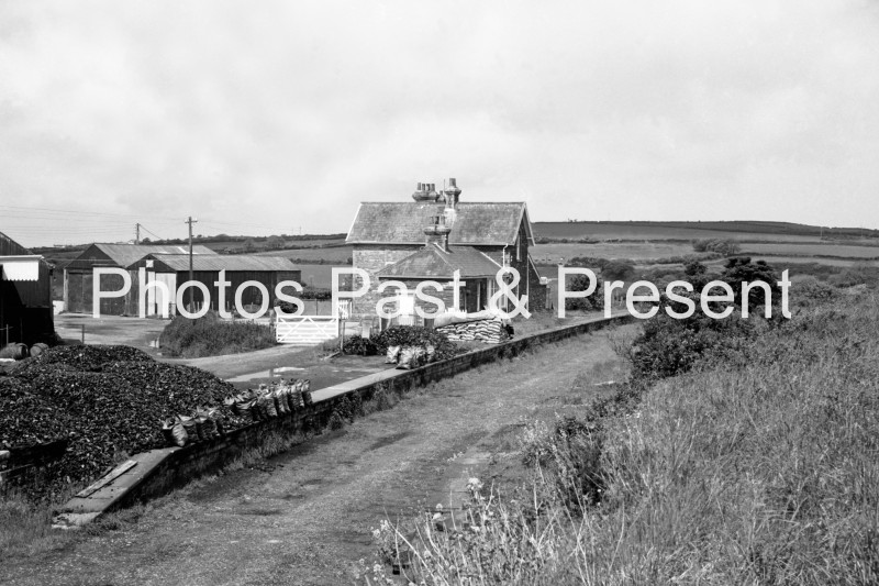 Port Isaac Road Railway Station Cornwall 1968 - MFBW021X