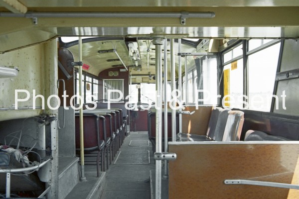 German Aachener Strassenbahn Trollybus Interior