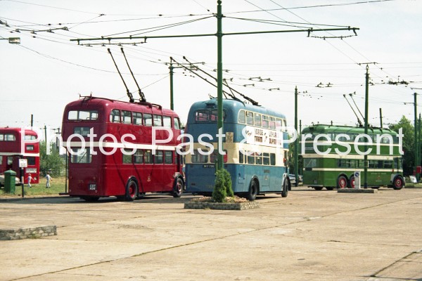 Bradford & Doncaster Trollybuses at Sandtoft 1980s