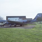 English Electric Canberra PR3 Aircraft at Manston Fire School