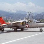 Austrian Air Force Saab 105 Jet Plane 1982