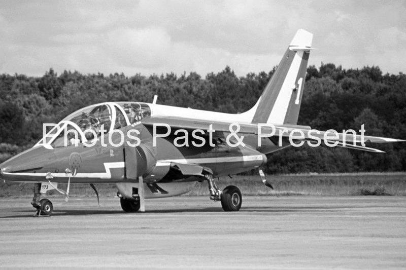 Jet Trainer Plane ready for take-off in 1988