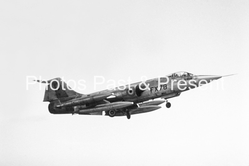 Royal Air Force Lockheed F104 Starfighter FX78