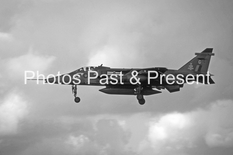 Jaguar XZ119 Military Jet Aircraft in 1988