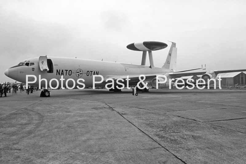 Boeing E3A Sentry Aircraft at Greenham Common 1983