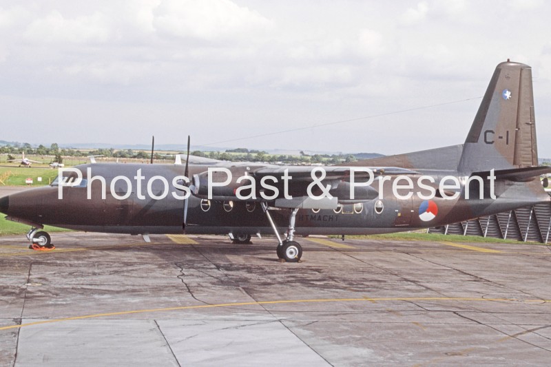 Fokker F27 Vintage Military Aircraft