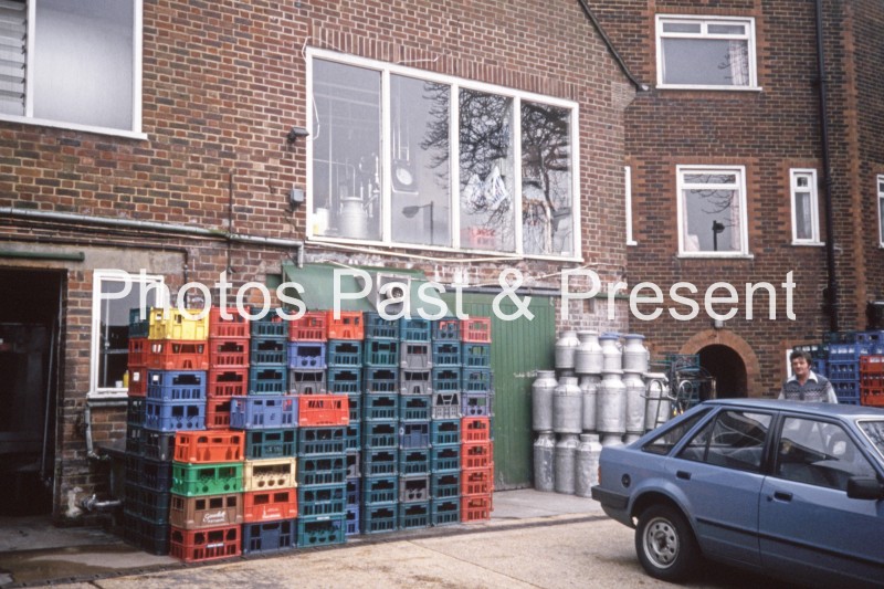 French's Dairy in Sevenoaks in the 1980s